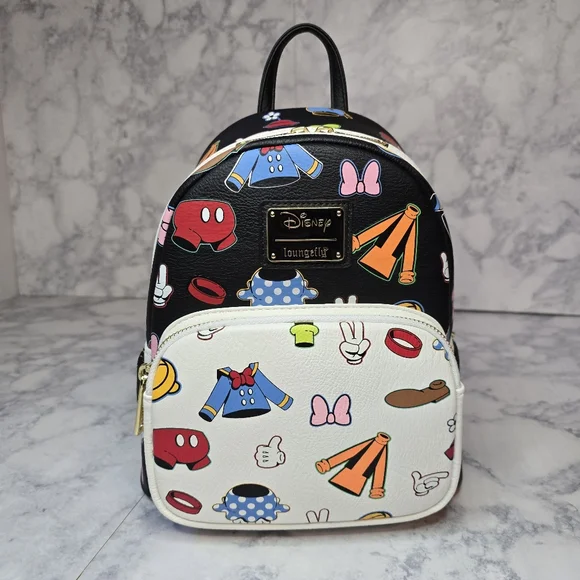 Disney Loungefly Sensational Six Mini Backpack All-over Print Outfits NWOT New! The Sensational Six are gracing us with their presence  main image 4